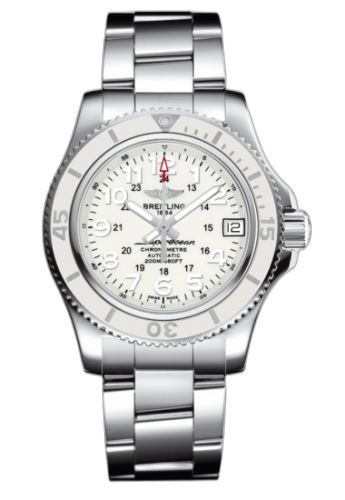 Superocean II 36 White / Bracelet
