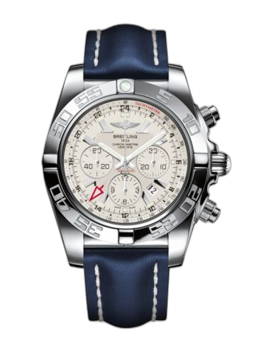 Chronomat 47 GMT Stainless Steel / Sierra Silver / Calf