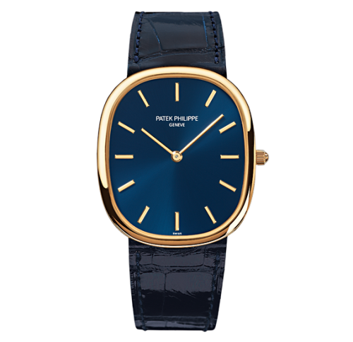 Golden Ellipse 3738 Yellow Gold / Blue