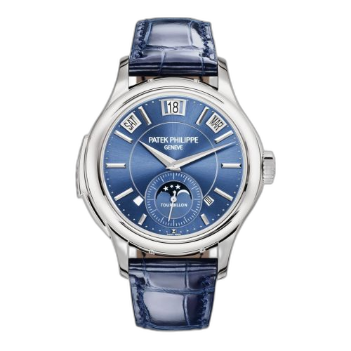 Tourbillon Minute Repeater Perpetual Calendar 5207 White Gold / Blue