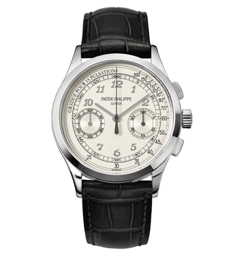 Chronograph 5170 White Gold / SIlver Pulsation