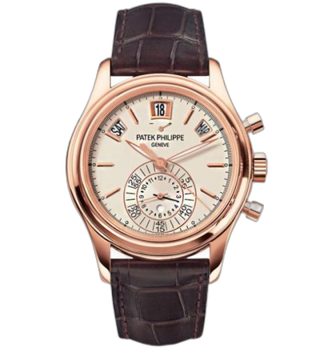 Annual Calendar Chronograph 5960 Rose Gold / Silver