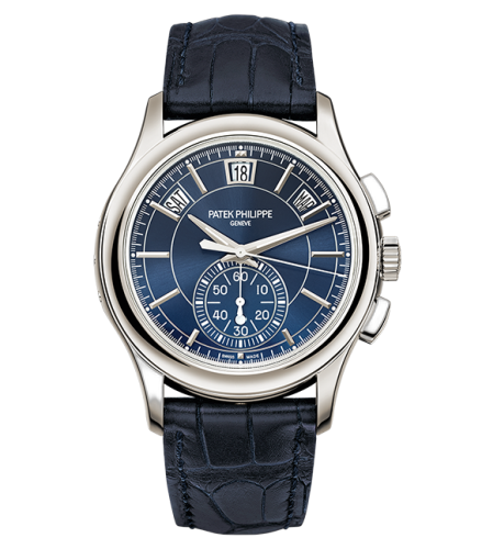 Annual Calendar Chronograph 5905 Platinum / Blue