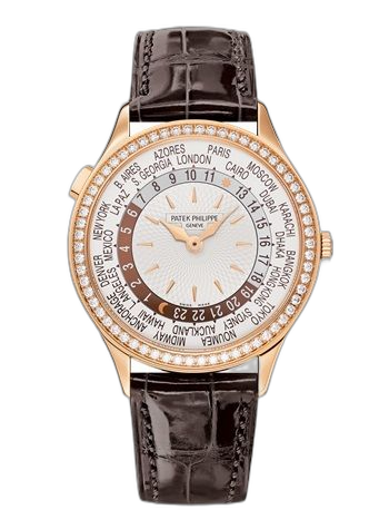World Time 7130 Rose Gold / Ivory