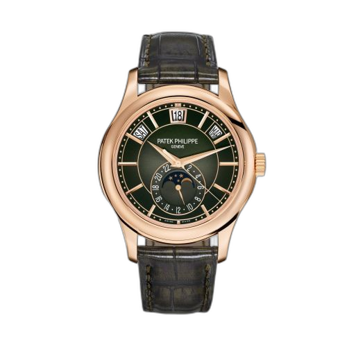 Annual Calendar 5205 Rose Gold / Green