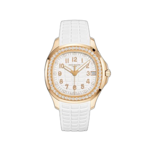 Aquanaut Luce Self-Winding Rose Gold / White