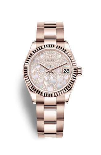 Datejust 31 Rose Gold / Fluted / Butterfly / Oyster