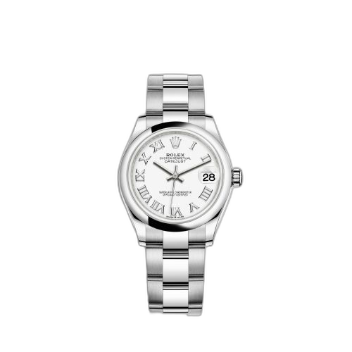 Datejust 31 Stainless Steel / Oyster / White - Roman