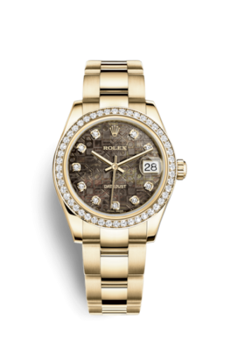 Datejust 31 Yellow Gold Diamond / Oyster / Black MOP Computer