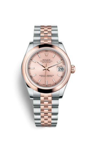 Datejust 31 Rolesor Everose Domed / Jubilee / Pink