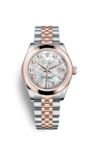 Datejust 31 Rolesor Everose Domed / Jubilee / MOP