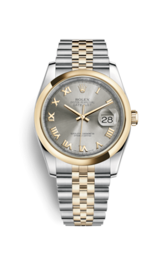 Datejust 36 Rolesor Yellow Domed / Jubilee / Steel Roman
