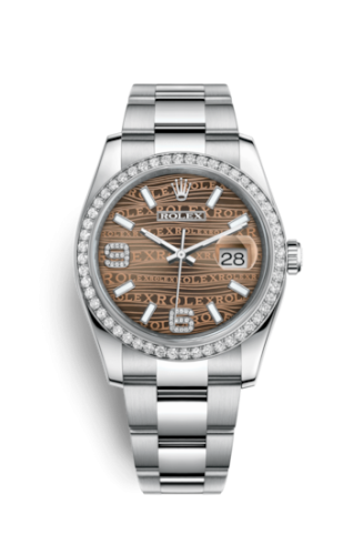 Datejust 36 Stainless Steel Diamond/ Oyster / Bronze Wave
