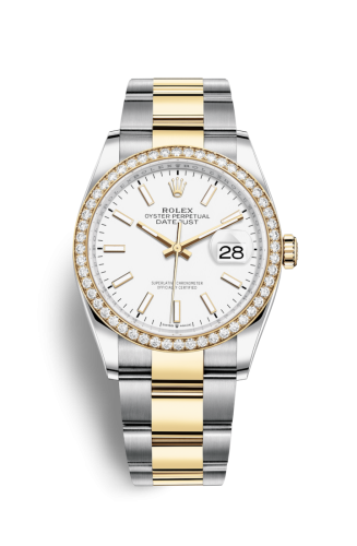 Datejust 36 Stainless Steel / Yellow Gold / Diamond / White / Oyster