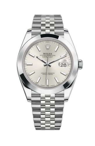 Datejust 41 Stainless Steel Smooth / Jubilee / Silver