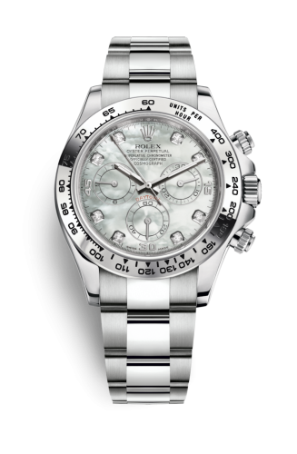 Cosmograph Daytona White Gold / MOP Diamond