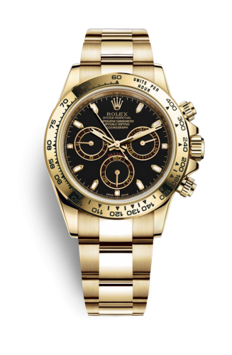 Cosmograph Daytona Yellow Gold / Black
