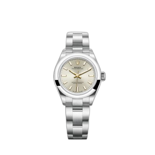 Oyster Perpetual 28 Stainless Steel / Silver