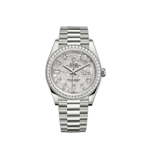 Day-Date 40 White Gold - Diamond / Meteorite