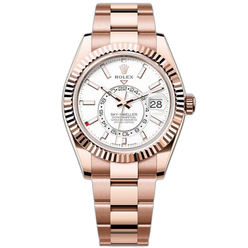 Sky-Dweller Everose / White / Oyster