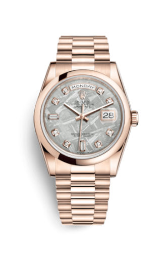 Day-Date 36 Everose Domed / President / Meteorite