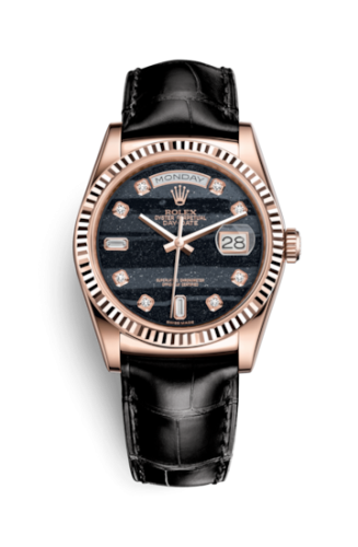 Day-Date 36 Everose Fluted / Strap / Ferrite