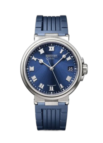 Marine 5517 Titanium / Blue / Rubber