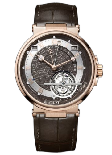 Marine Tourbillon Equation of Time 5887 Rose Gold / Brown / Alligator