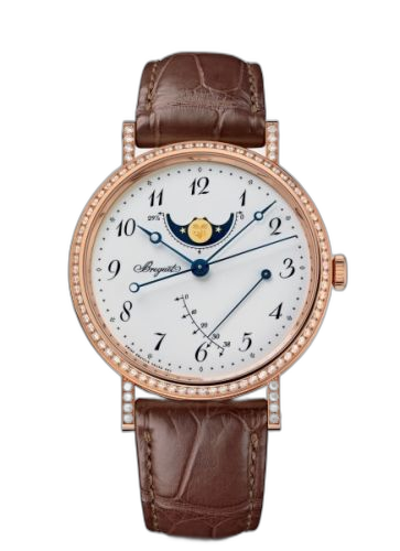Classique 7788 Moonphase Rose Gold / Grand Feu Enamel