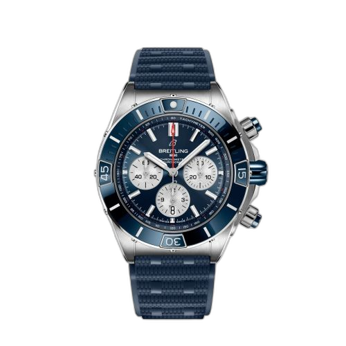 Super Chronomat B01 44 Stainless Steel / Blue / Rubber