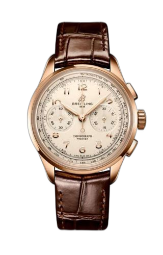 Premier Heritage B09 Chronograph 40 Red Gold / Silver
