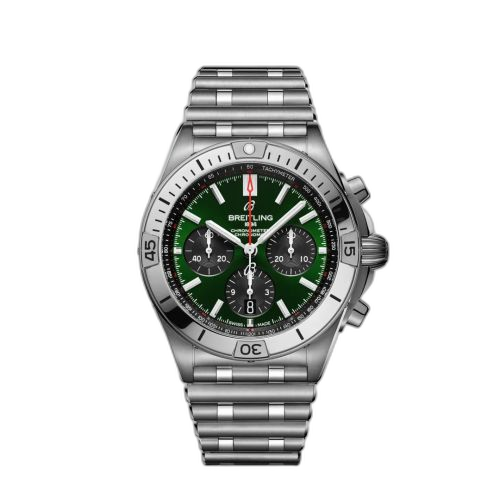 Chronomat B01 42 Stainless Steel / Bentley / Rouleaux