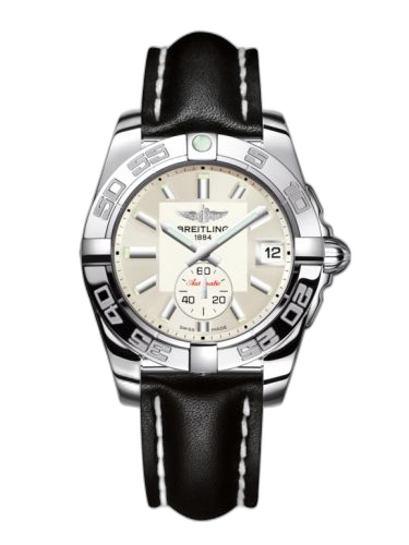 Galactic 36 Automatic Stainless Steel / Stratus Silver / Calf