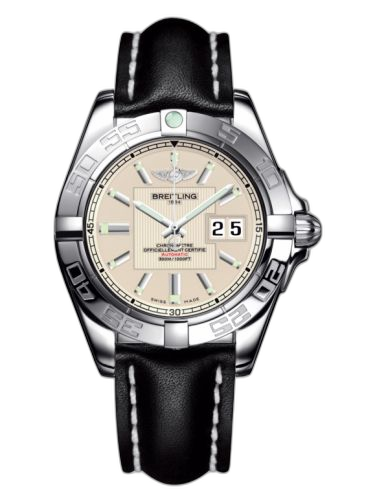 Galactic 41 Stainless Steel / Sierra Silver / Calf
