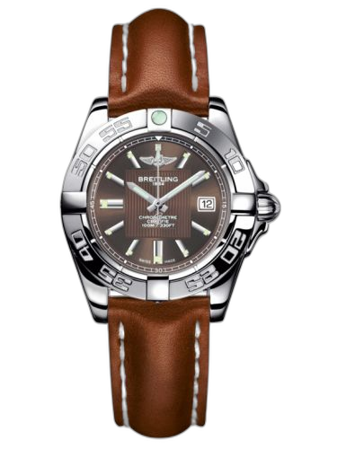 Galactic 32 Stainless Steel / Solar Bronze / Calf
