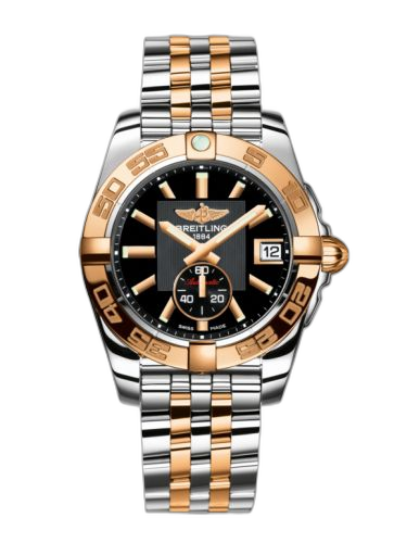 Galactic 36 Automatic Stainless Steel / Rose Gold / Volcano Black / Bracelet