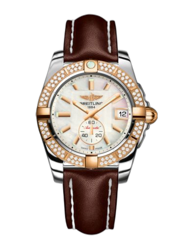 Galactic 36 Automatic Stainless Steel / Rose Gold / Diamond / Pearl / Calf
