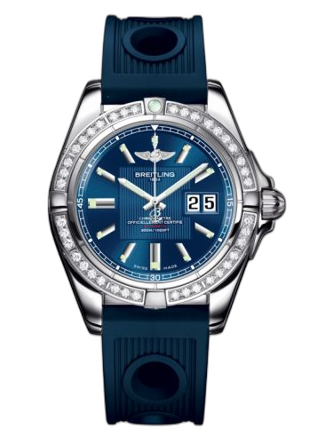 Galactic 41 Stainless Steel / Diamond / Metallica Blue / Rubber