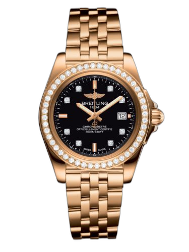 Galactic 32 Sleek Edition Rose Gold / Diamond / Trophy Black Diamond / Bracelet