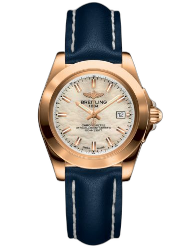 Galactic 32 Sleek Edition Rose Gold / Pearl / Calf