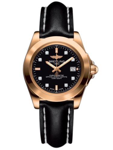 Galactic 32 Sleek Edition Rose Gold / Trophy Black Diamond / Calf