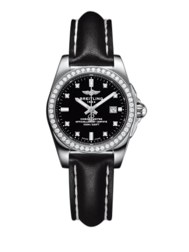Galactic 29 Stainless Steel / Diamond / Trophy Black Diamond / Calf