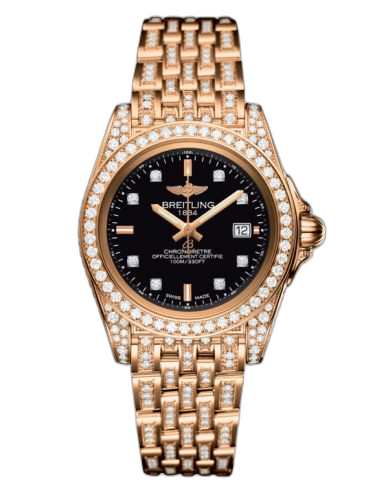Galactic 32 Sleek Edition Rose Gold / Diamondworks / Trophy Black Diamond / Bracelet
