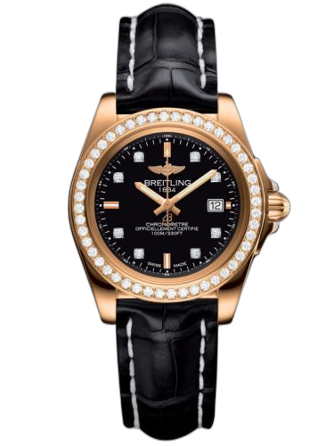 Galactic 32 Sleek Edition Rose Gold / Diamond / Trophy Black Diamond / Croco