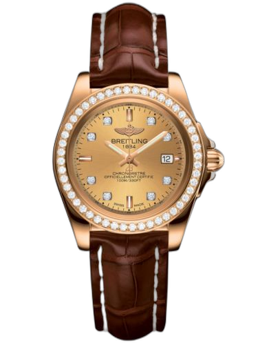 Galactic 32 Sleek Edition Rose Gold / Diamond / Golden Sun Diamond / Croco