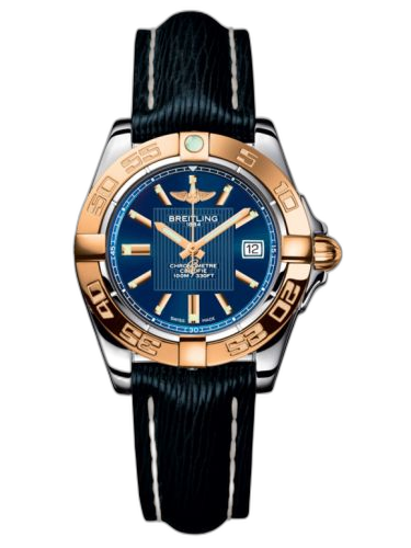 Galactic 32 Stainless Steel / Rose Gold / Metallica Blue / Sahara