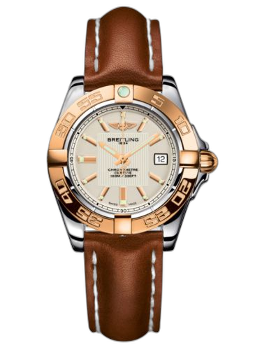 Galactic 32 Stainless Steel / Rose Gold / Sierra Silver / Calf