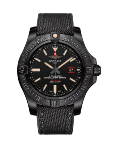 Avenger Blackbird 44 Black Titanium / Volcano Black / Military / Pin