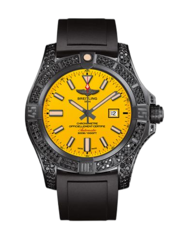 Avenger Blackbird 48 Black Titanium / Diamondworks / Cobra Yellow / Rubber