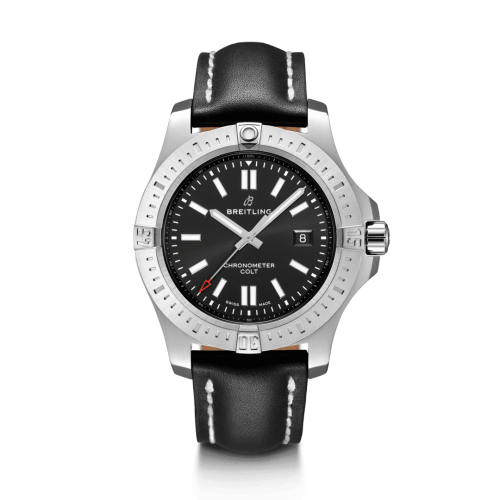 Chronomat Colt 44 Automatic Black / Calf / Folding